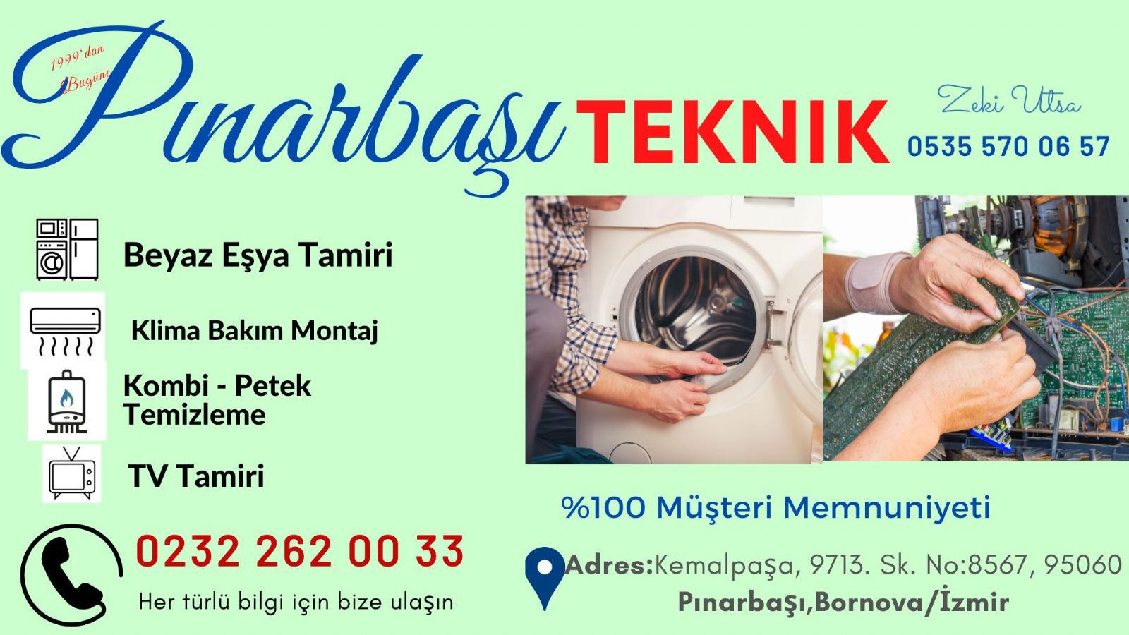 Pınarbaşı Çamaşır Makinesi Tamiri